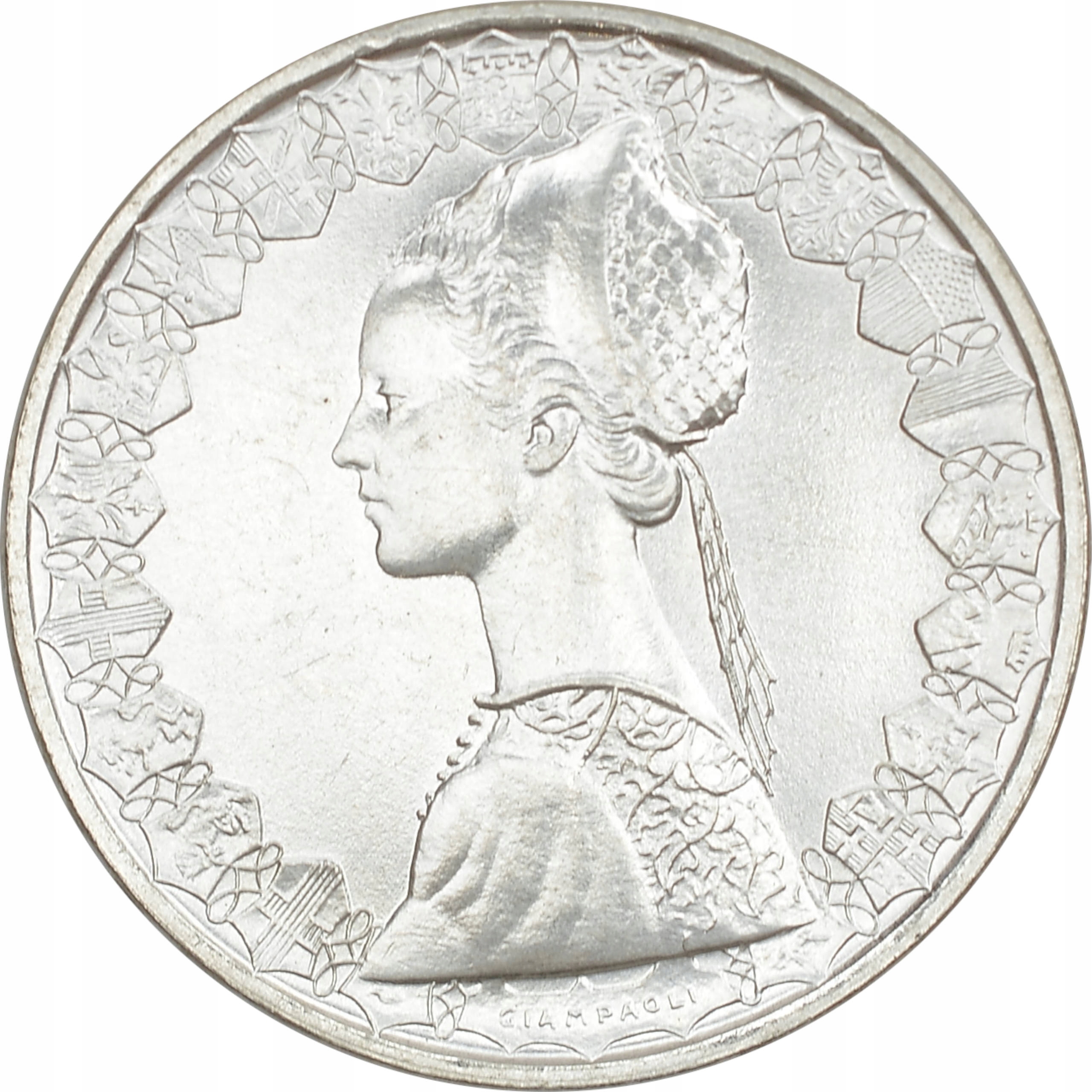 8.WŁOCHY, 500 LIRÓW 1986 mennicza