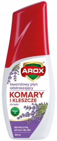 

Ekologiczny Płyn na Komary i Kleszcze 50 ml Arox