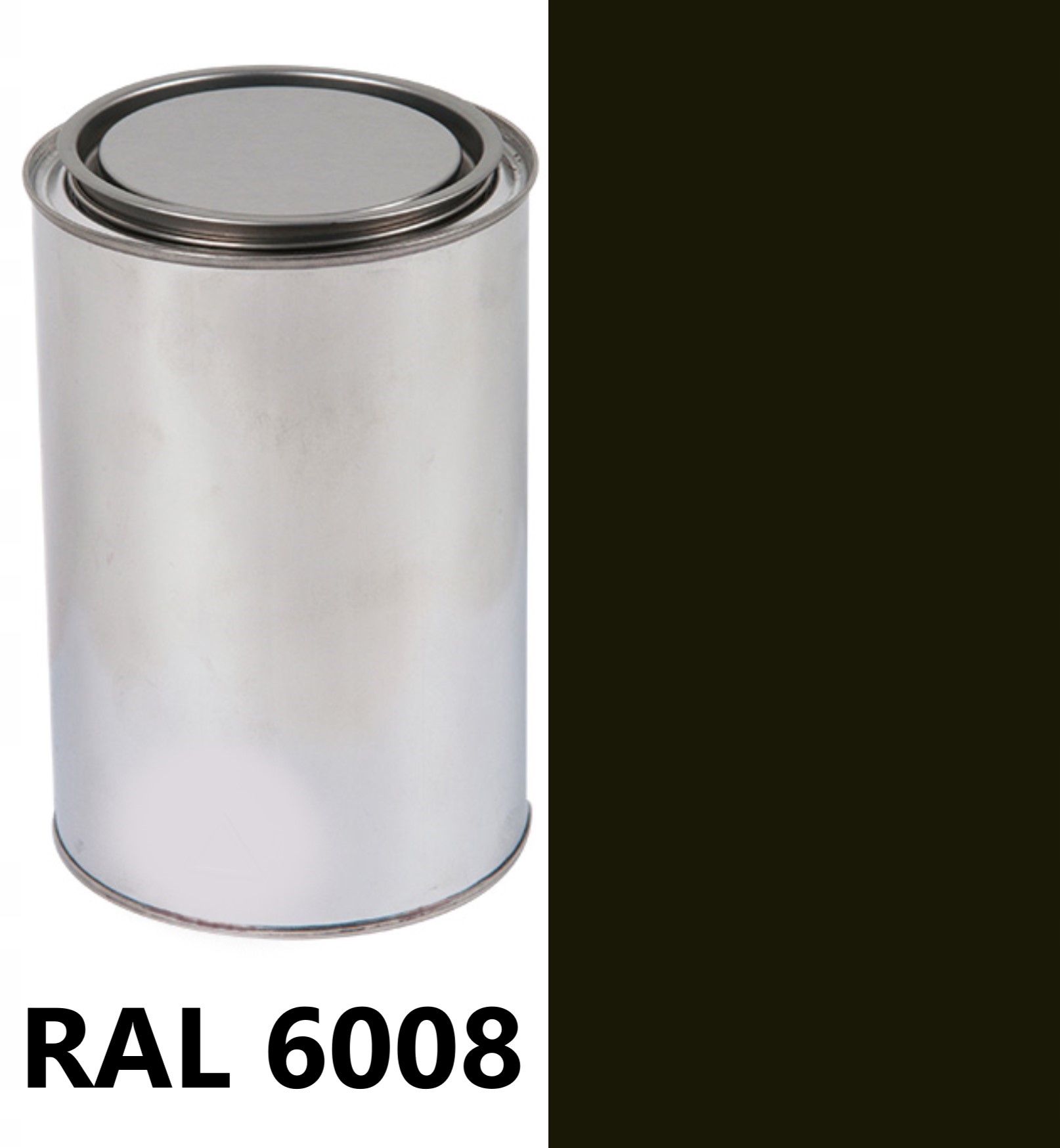 

Ral 6008 Zielono Brązowy Farba Olejna Alkidowa 1L