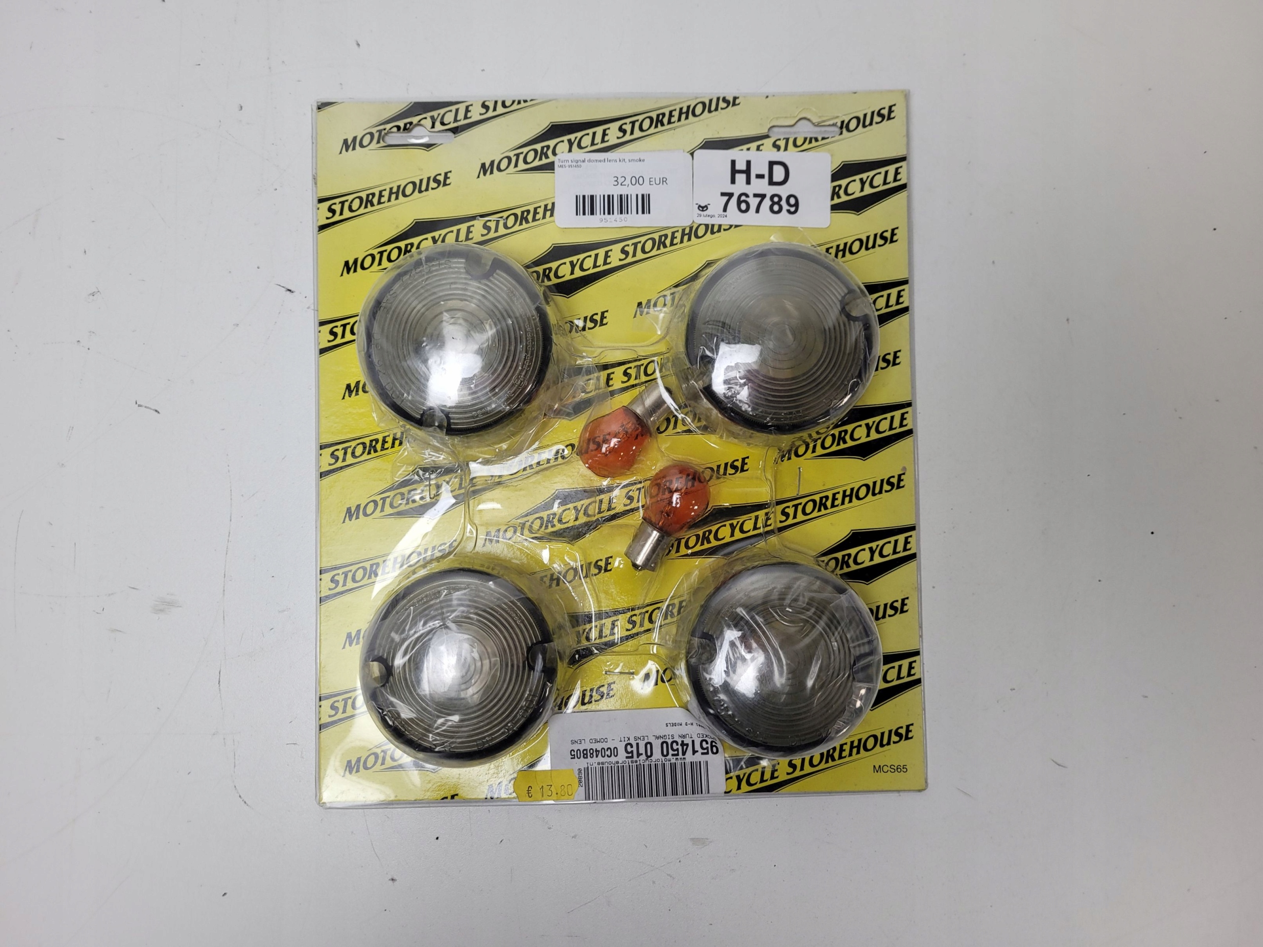 HARLEY DAVIDSON KLOSZ KIERUNKOWSKAZU ZESTAW + ŻARÓWKI 71mm