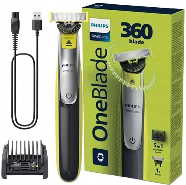 Golarka Philips Oneblade 360 Maszynka Do Zarostu Trymer Do Golenia QP2734