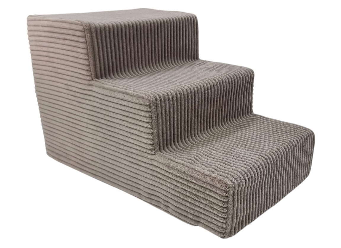 Schody Pro Psa Rampa Plošina 3 Stupně 30 cm Béžová