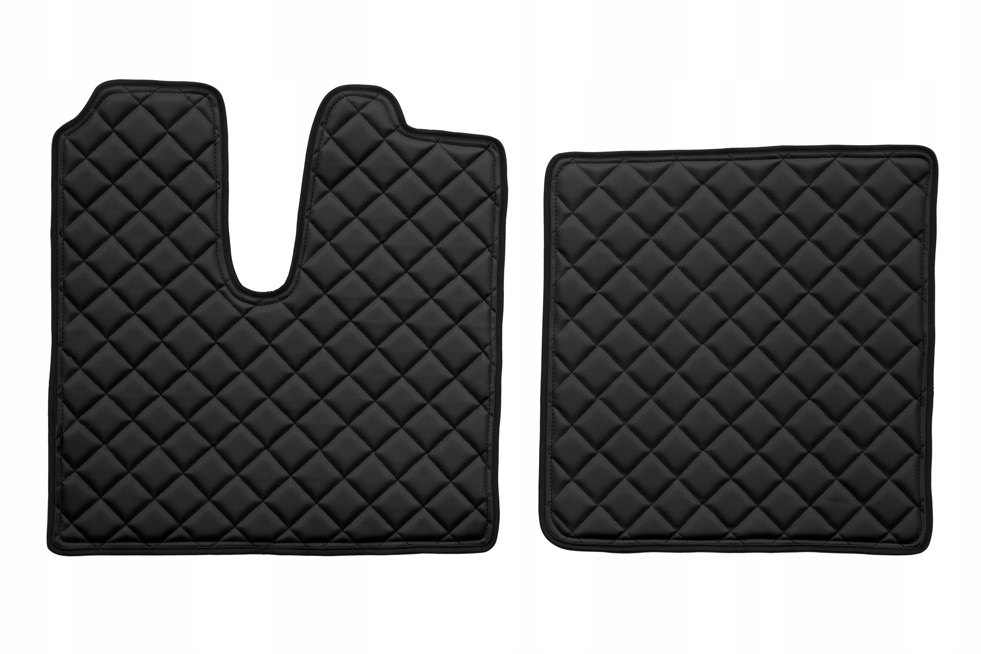 Koberce Tir Man Tgx prošívané pod nohy eko-kůže