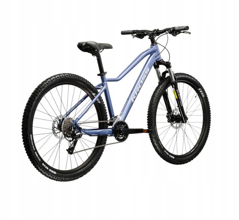 Rower Górski Mtb Kross Lea 4.0 D 27,5 Dxs 14" Niebieski Srebrny Połysk