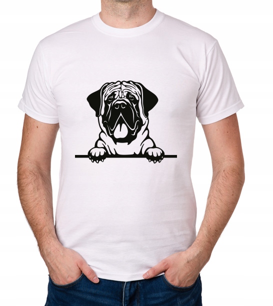 

koszulka Mastif Angielski Mastiff Dog prezent