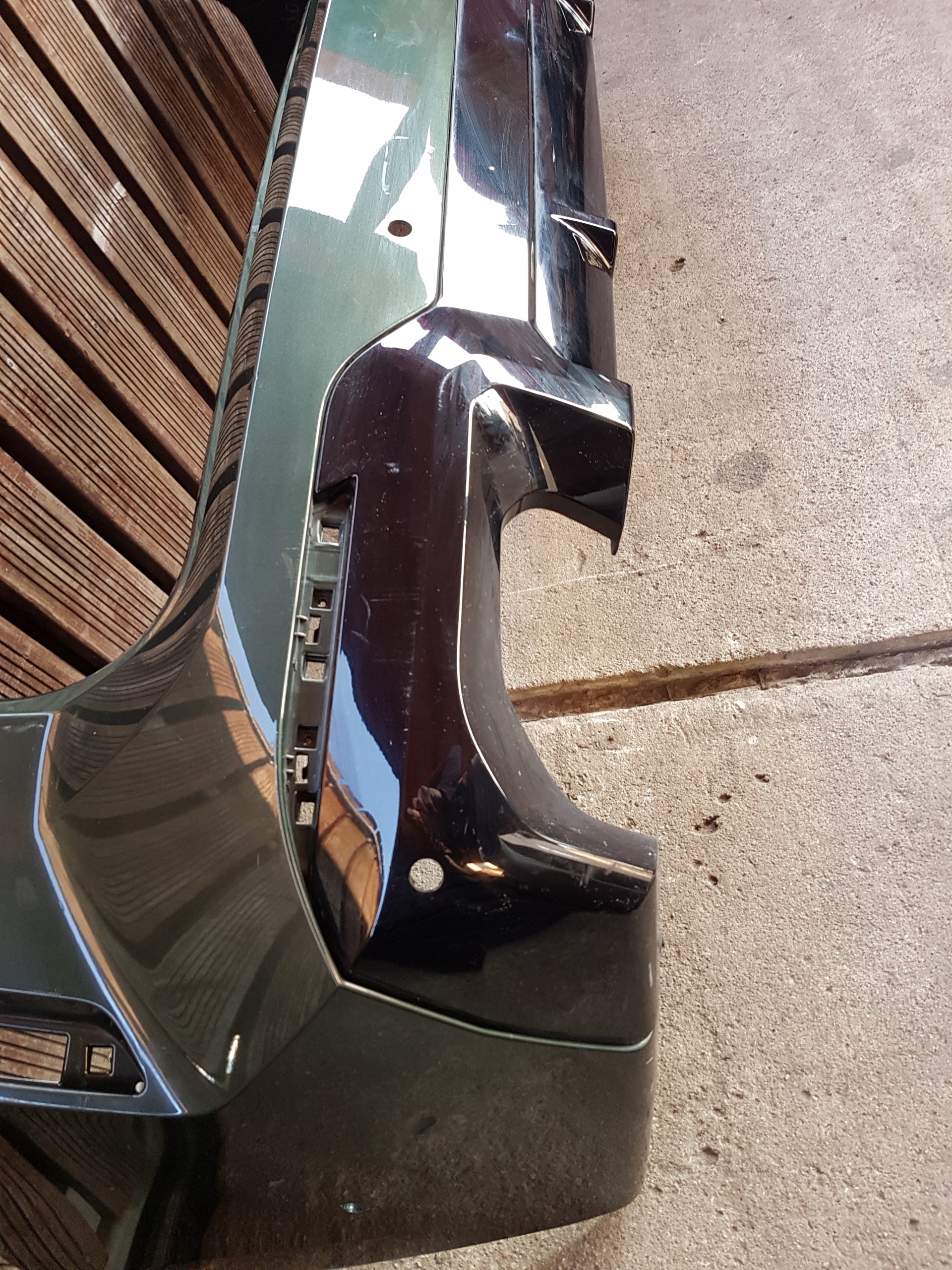 bumper rear rear part BMW X3 G01 LCI m-packet