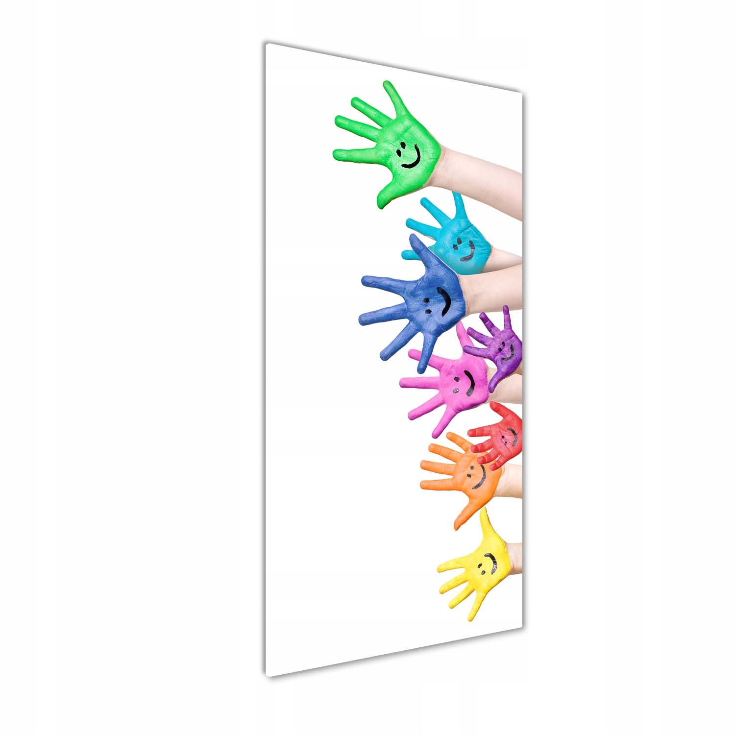 

Foto obraz akrylowy Pomalowane dłonie 50x125 cm