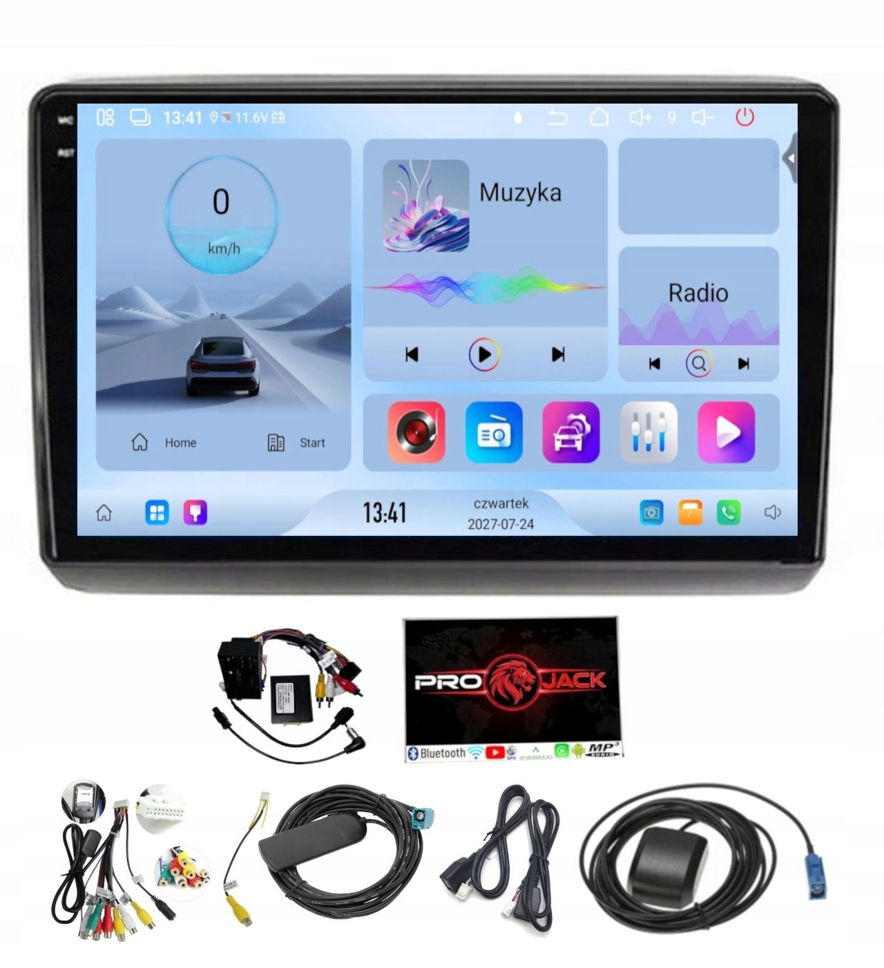 Rádio Navigácia Peugeot Boxer 2015-2023 Carplay Android Auto 4GB 64GB Sim