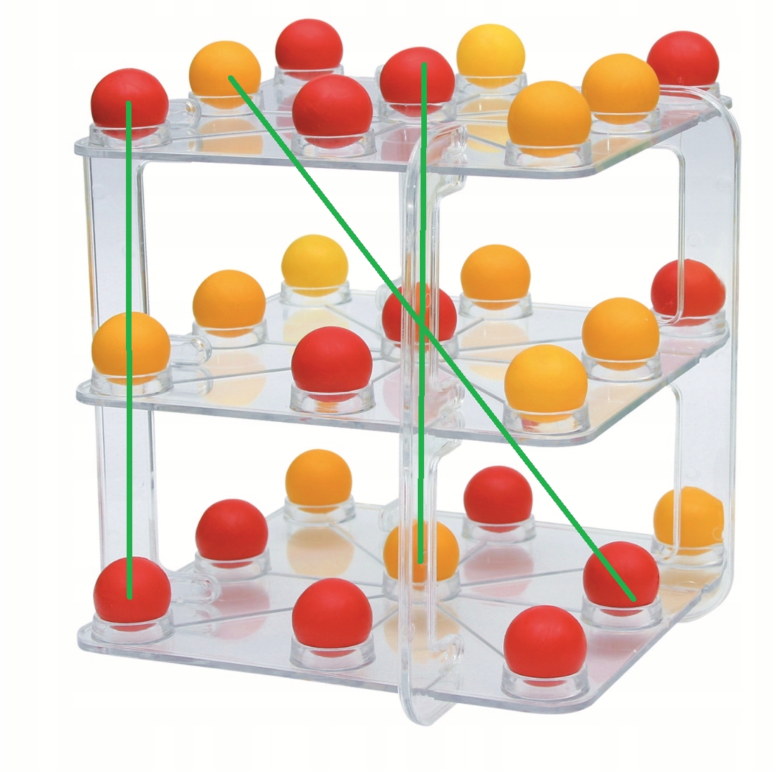 Gra Kółko i Krzyżyk 3D dla Przedszkolaka