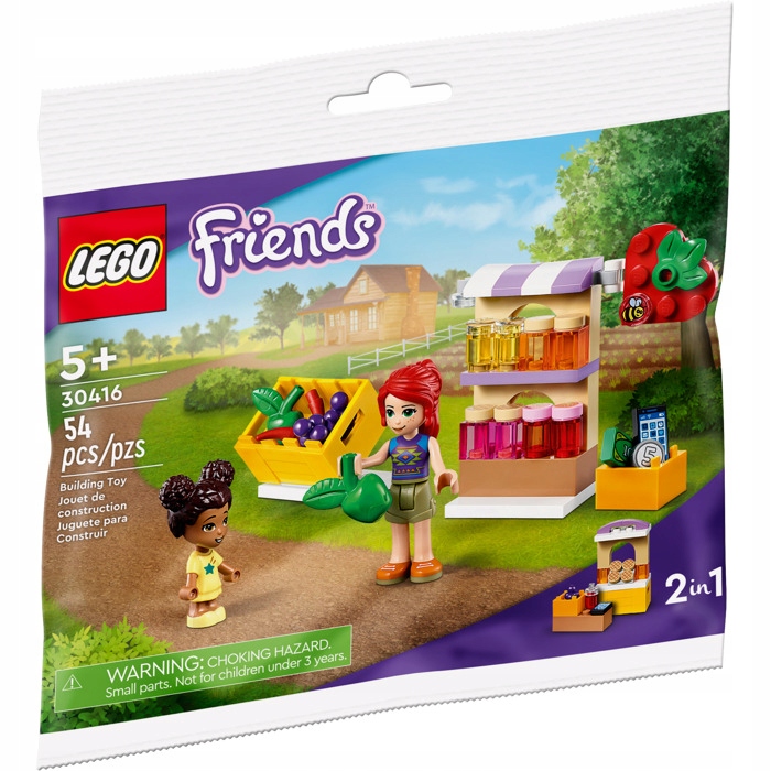 

Lego Friends 30416 Stoisko z Eko Żywnością