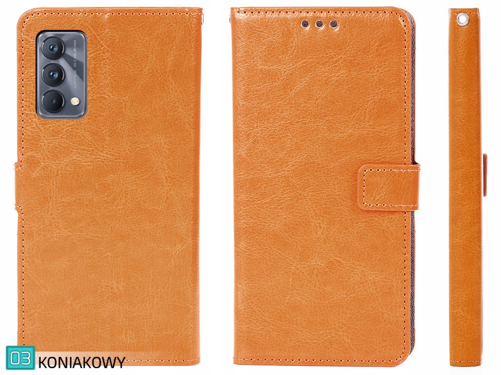 Etui Vintage Do Realme GT Master Edition 5G Rozszerzenie podstawka