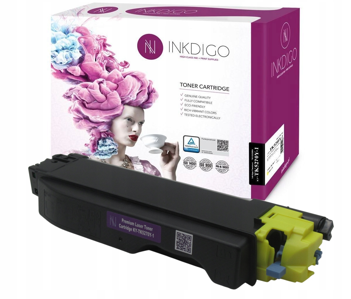 

Toner TK5270 Y do drukarki Kyocera Ecosys P6230cdn
