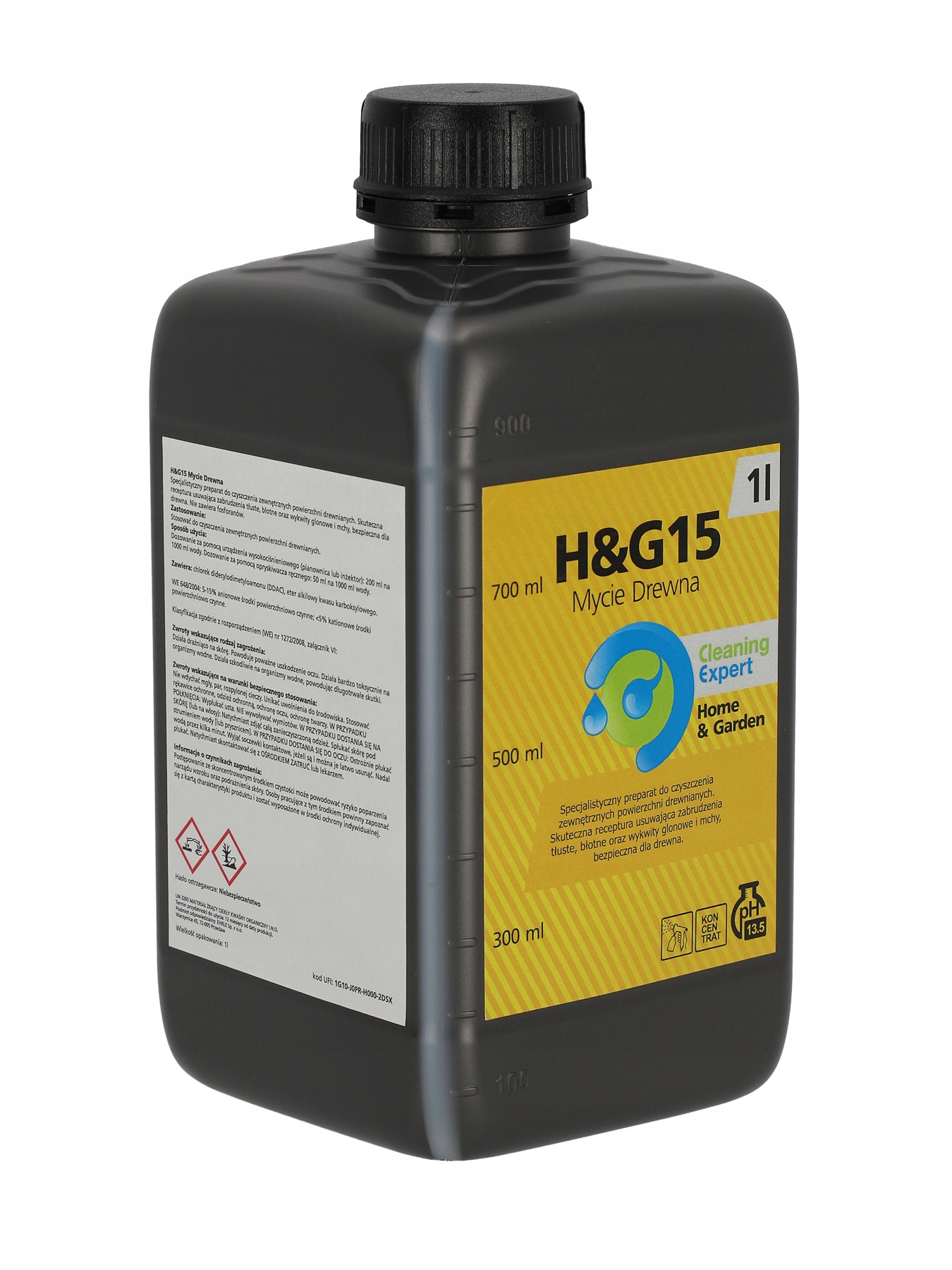 CHEMIA, ŚRODEK DO MYCIA DREWNA H&G15 - 1L