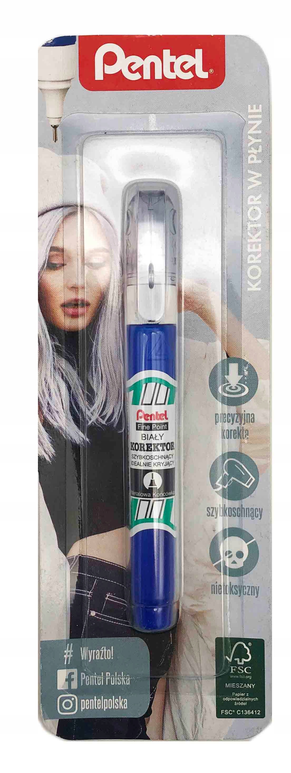 

Korektor W Płynie Do Korygowania Tekstu Pentel