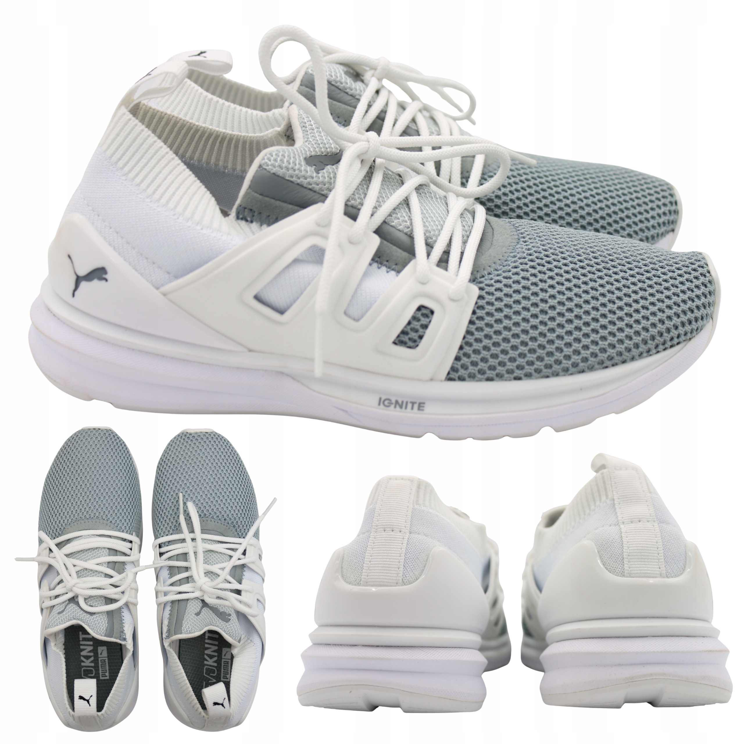 Sportovní boty Pánské Dámské Pohodlné Bílé Lehké Puma B.o.g Vel. 40