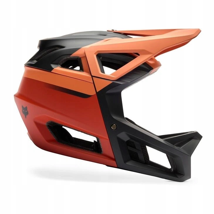 Detská cyklistická prilba Fox Junior Proframe Rizer Coral oranžová čierna