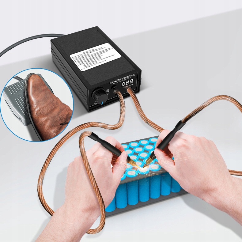 Zgrzewarka Punktowa Gospodarstwa Domowego 8000W Metody spawania TIG