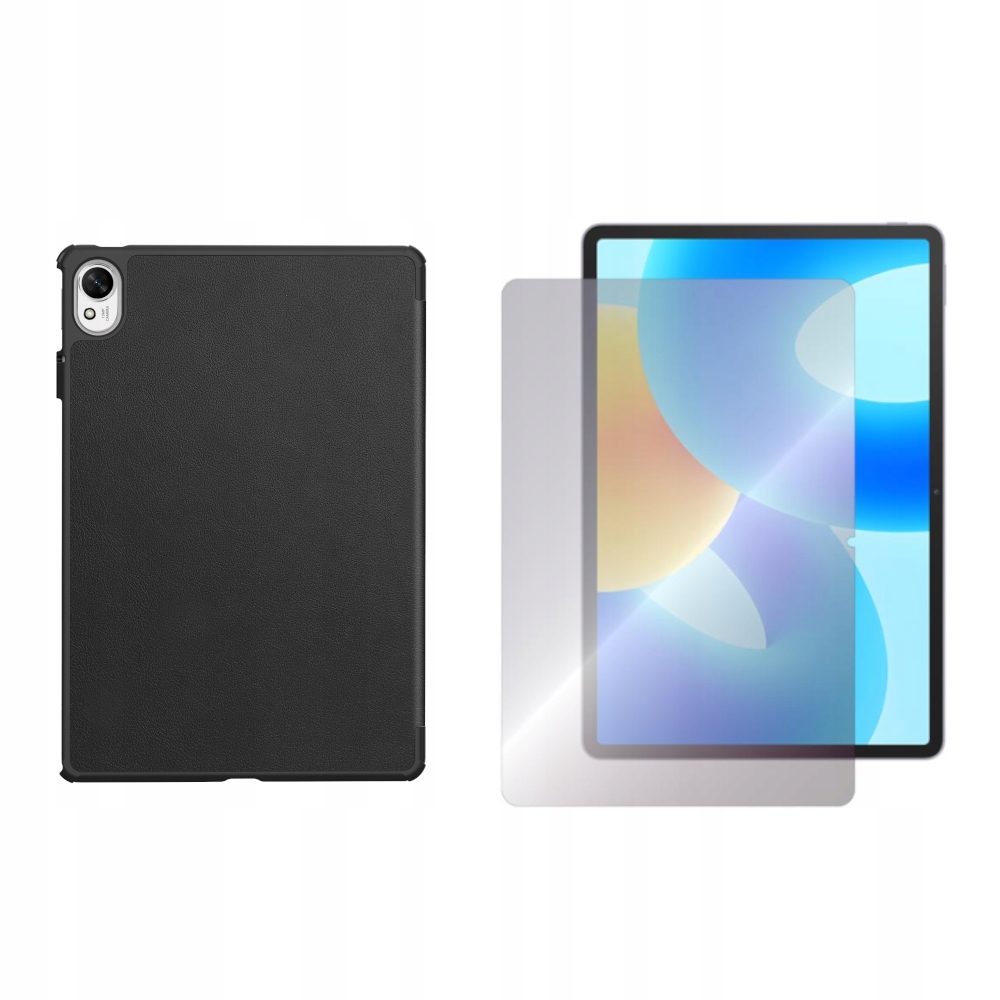 Etui Smartcase do Huawei MatePad 11.5 S 2024 Obudowa Pokrowiec czar i Szkło