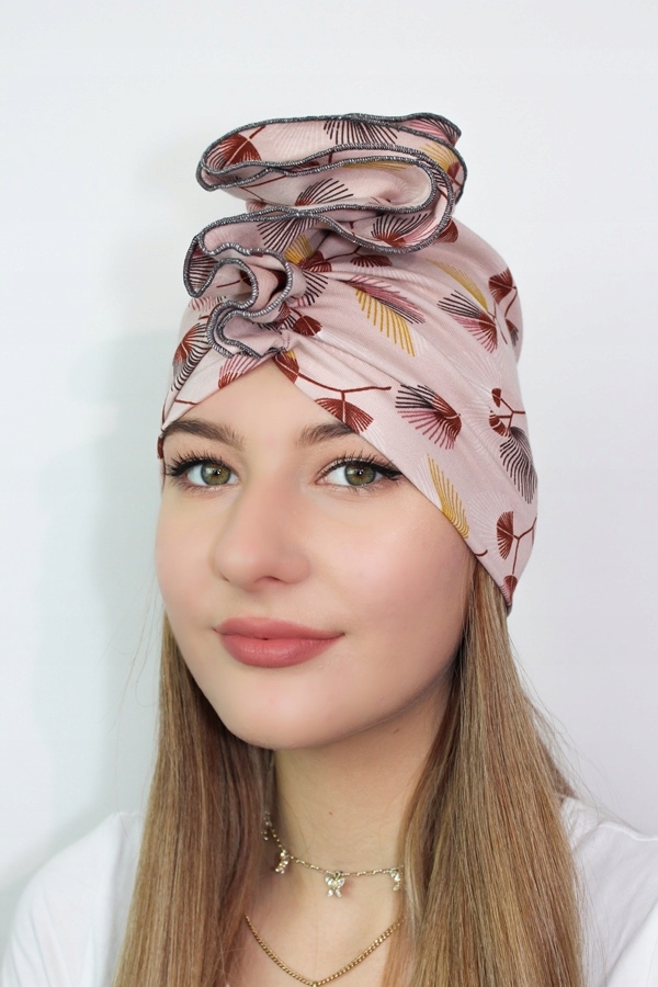

Turban Luba podwójna b18 modne turbany Eva Design