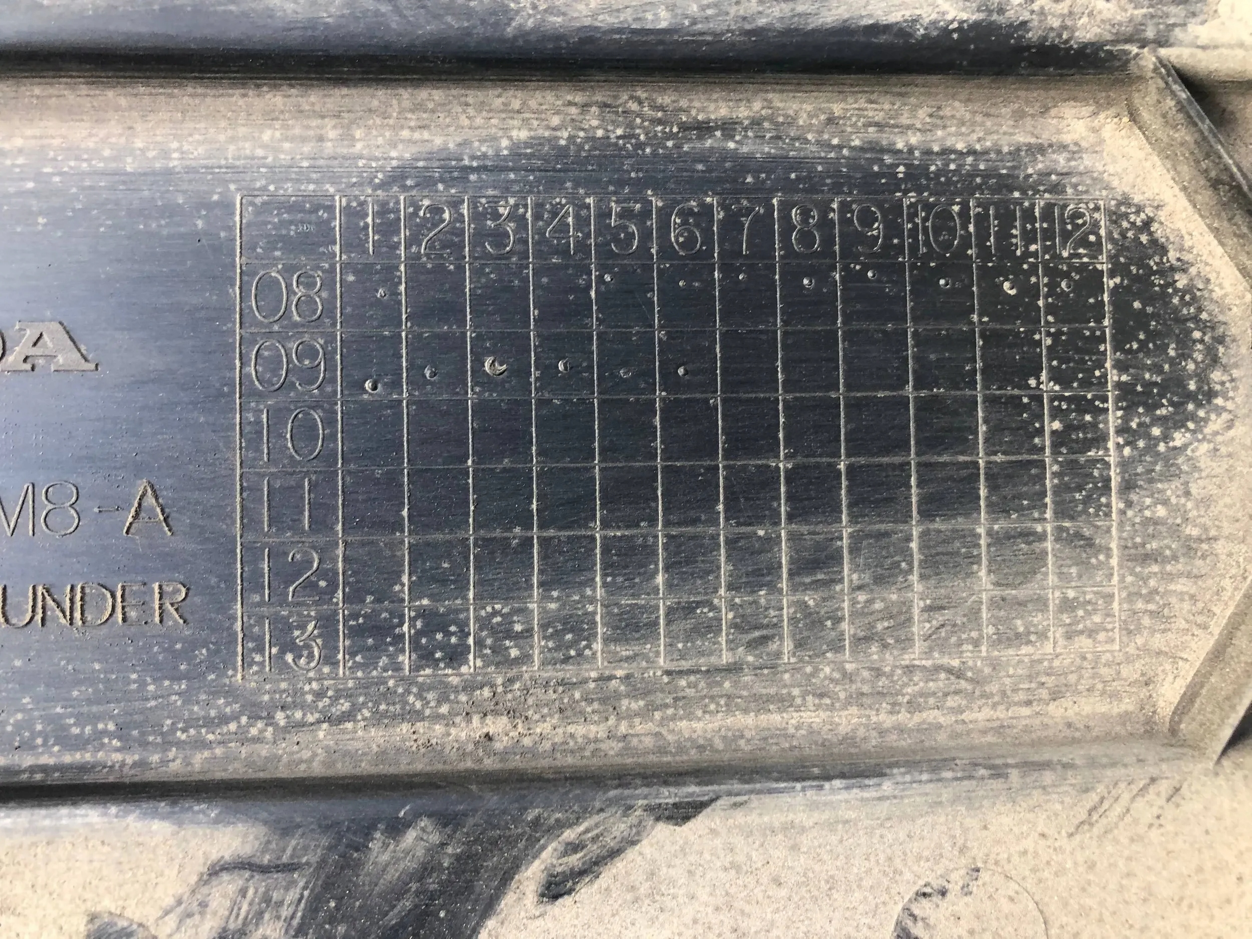 cover chassis HONDA INSIGHT II 74645-TM8-A