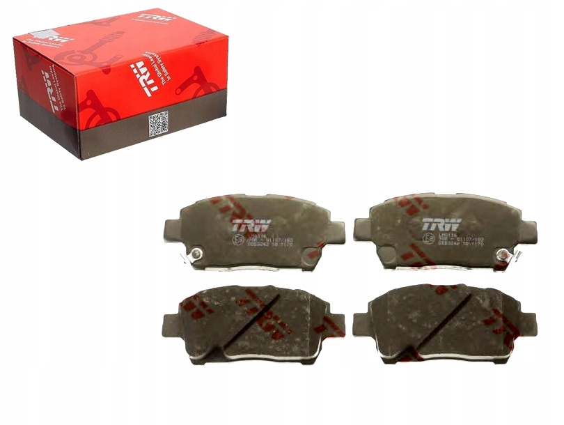 Brzdové Destičky Toyota Přední Corolla Yaris Trw Asistent Kolize #34