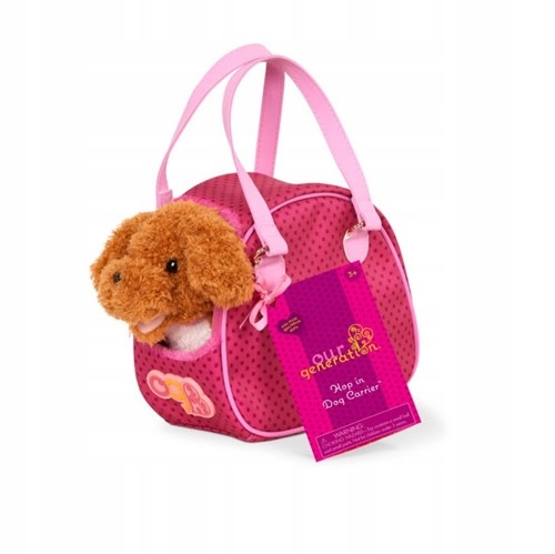 Our Generation Piesek PUDEL w TOREBCE