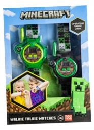 ZEGAREK + WALKIE TALKIE + LATARKA + KOMPAS MINECRAFT MIN40098