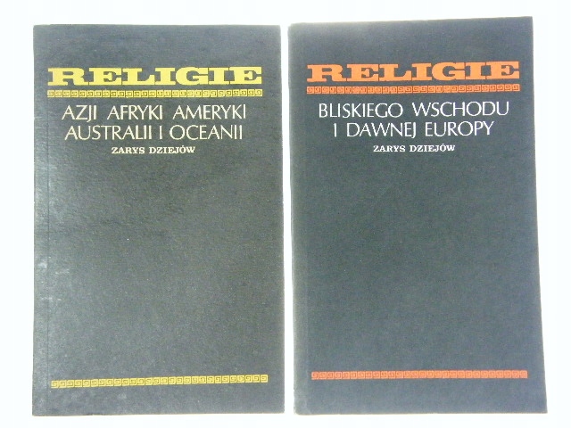 RELIGIE AZJI AFRYKI AMERYKI BLISKIEGO WSCHODU 2X