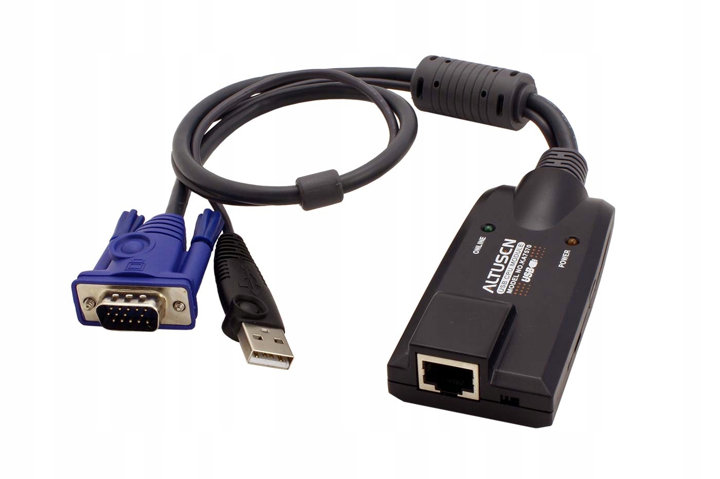 Aten Kvm modul k přepínači počítačů přes Tp (vga Usb), až 40m (KA7570)