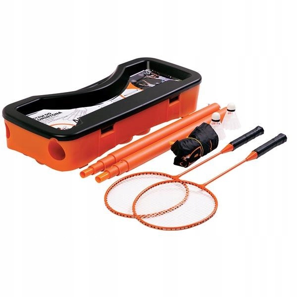 Zestaw Do Badmitona 2 Rakiety 2 Lotki Siatka Walizka Nils