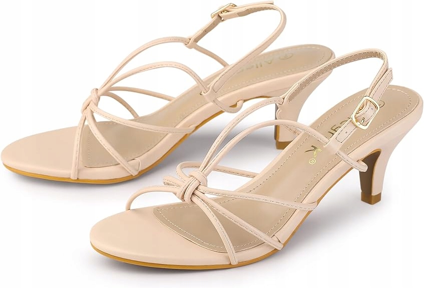 Allegra Dámské Béžové Sandály Na Podpatku 39 Jtc