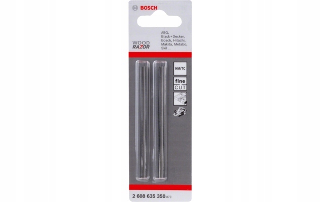 

Bosch Noże do struga Hebla ostrza dwustronne 82mm