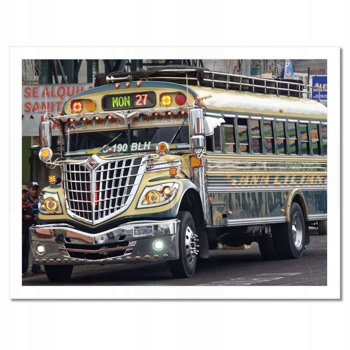Plakáty v rámu 40x30 Autobus Užitkové vozidlo
