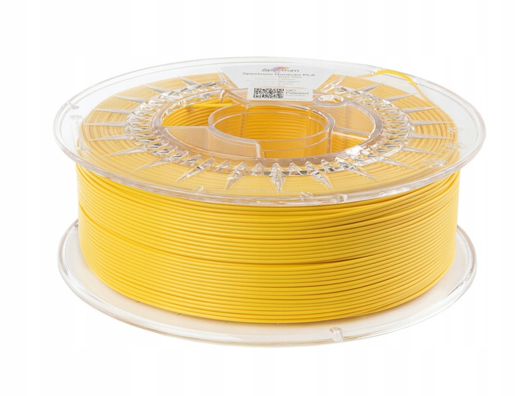 NOWOŚĆ Filament Spectrum Huracan PLA 1.75mm BANANA YELLOW 1kg Materiał PLA
