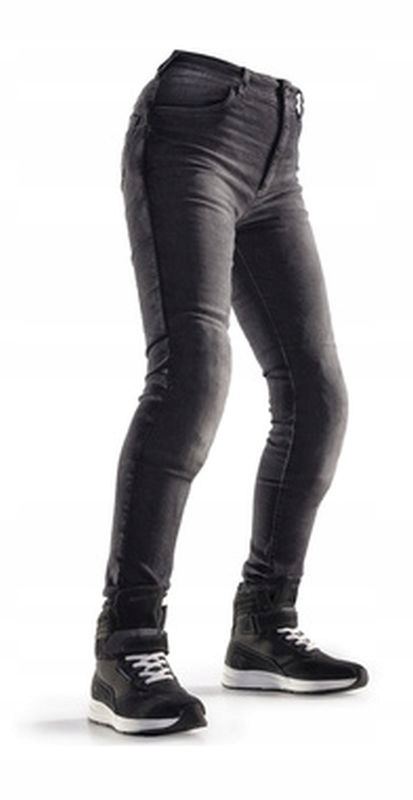 Módne Nohavice, Dámske Motocyklové Džínsy, City Nomad, Čierna Farba
