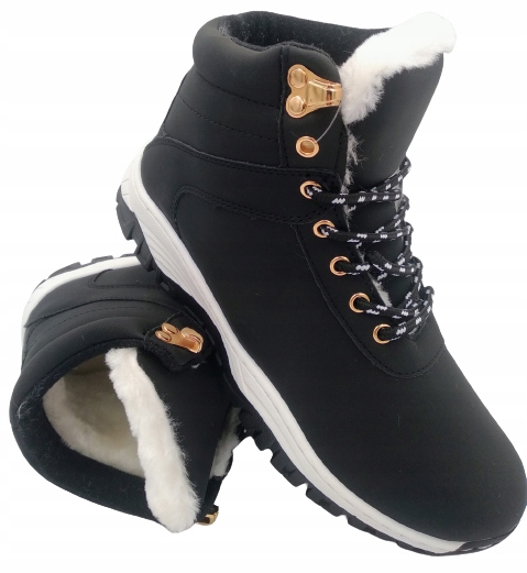 

Buty Zimowe Damskie Trekkingowe Ocieplone Śniegowc