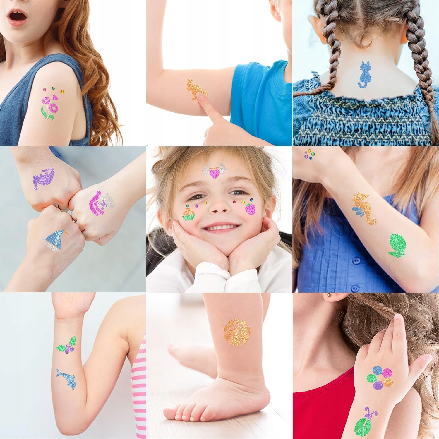 KREDKI DO MALOWANIA TWARZY DO ROBIENIA TATUAŻY Rodzaj do malowania twarzy