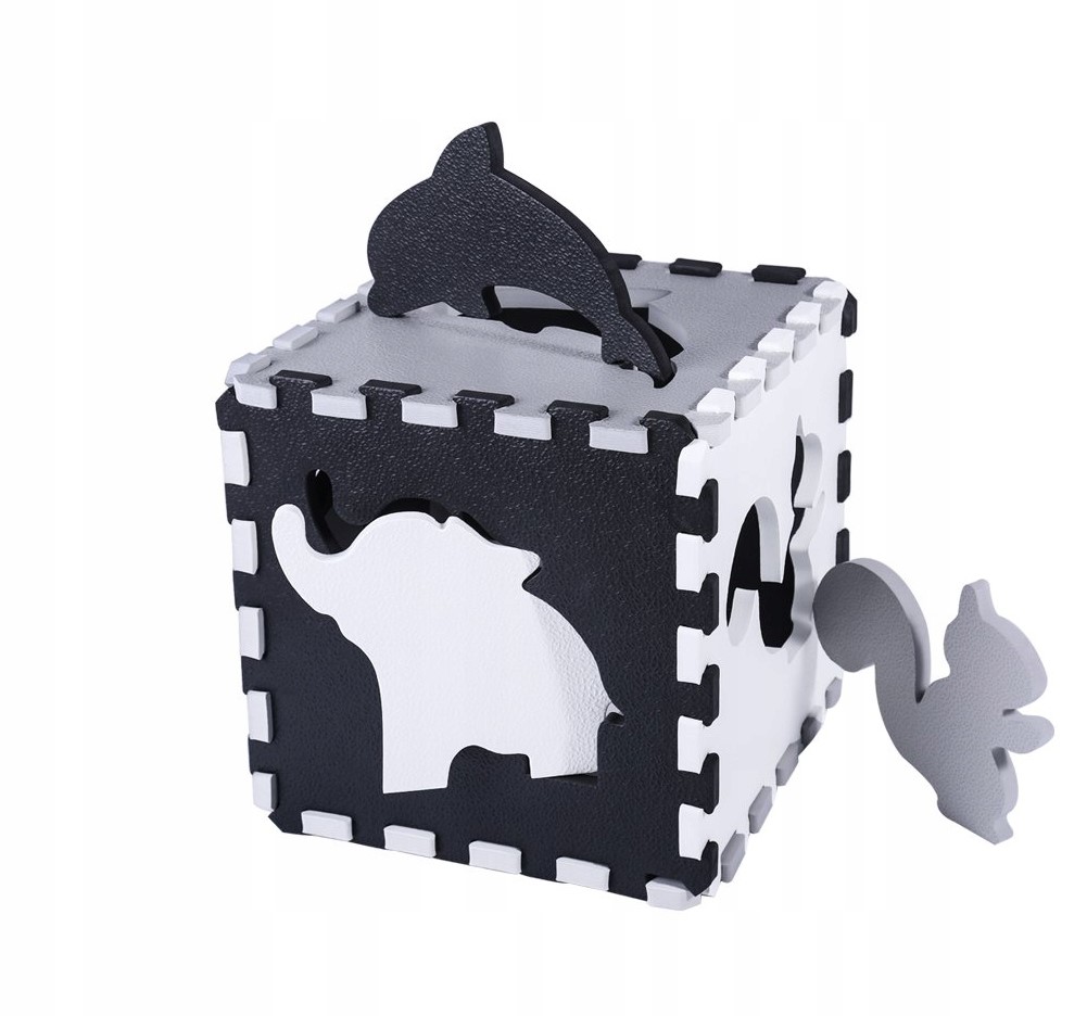 Mata Puzzle Piankowe Edukacyjna Duża Gruba 36szt Materiał pianka