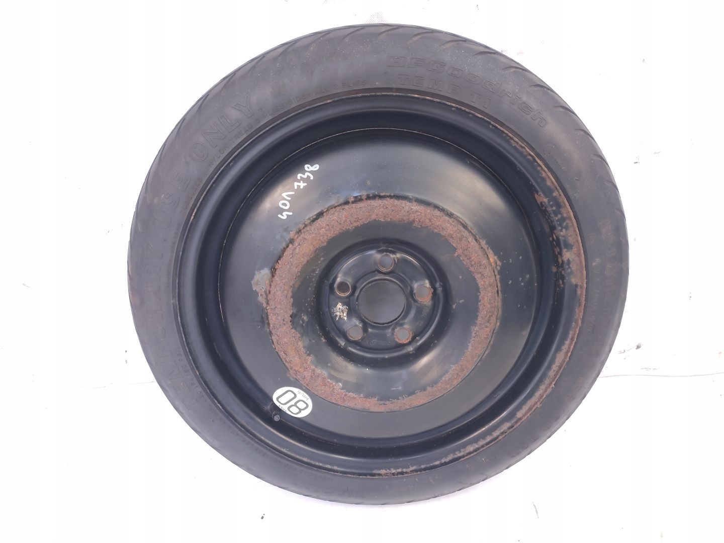 KOŁO DOJAZDOWE DOJAZDÓWKA 17'' TOYOTA AVENSIS T25 125/70/17 5X114,3