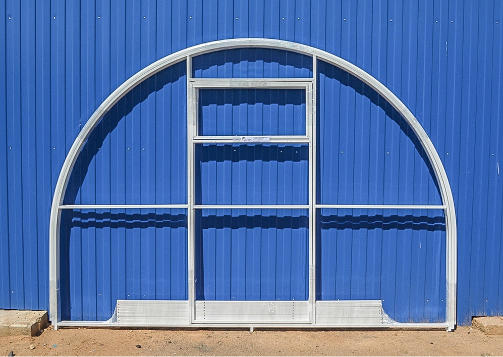 Tunel Ogrodowy z Poliwęglanu 4mm 3x8 na warzywa Długość 8 m