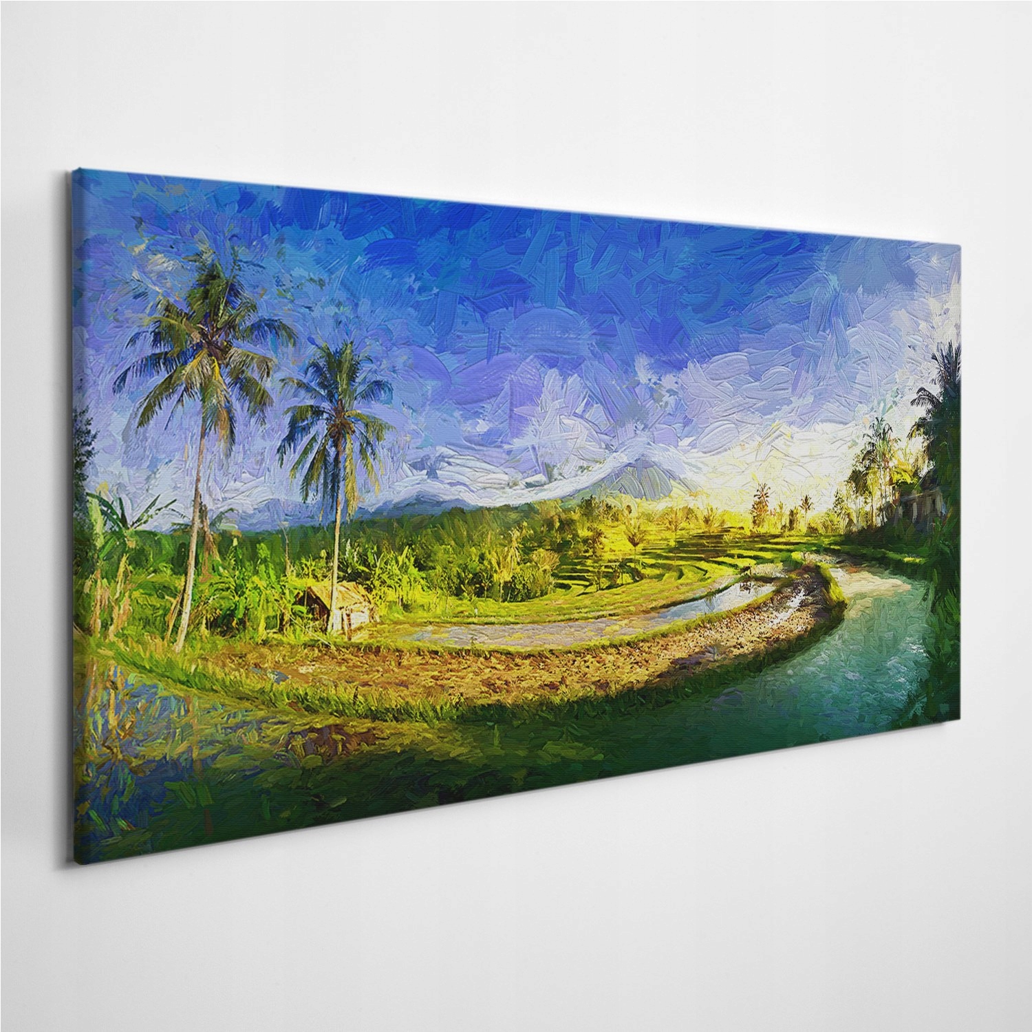 

Fotoobraz z zdjęciem Palmy Wioska Tropiki 120x60