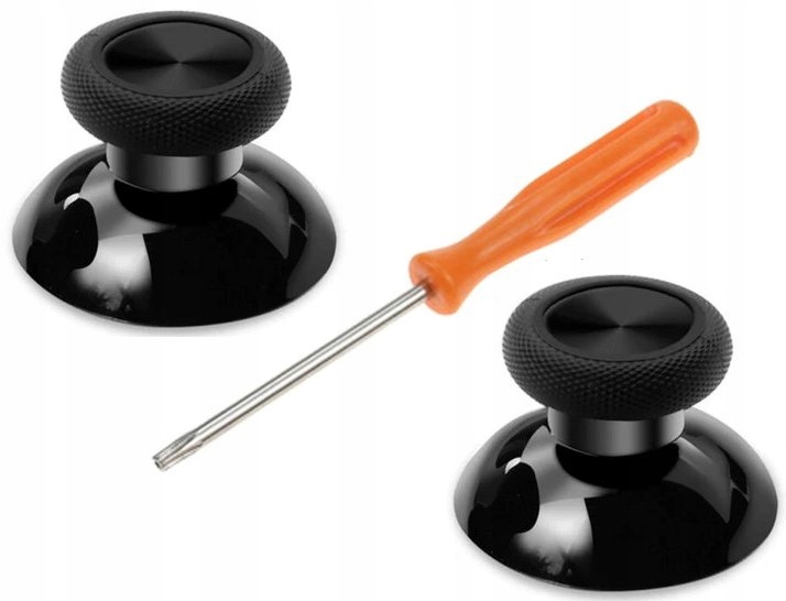 ZESTAW 2x GRZYBEK GAŁKA NAKŁADKA NA JOYSTICK ANALOG PADA XBOX ONE +WKRĘTAK