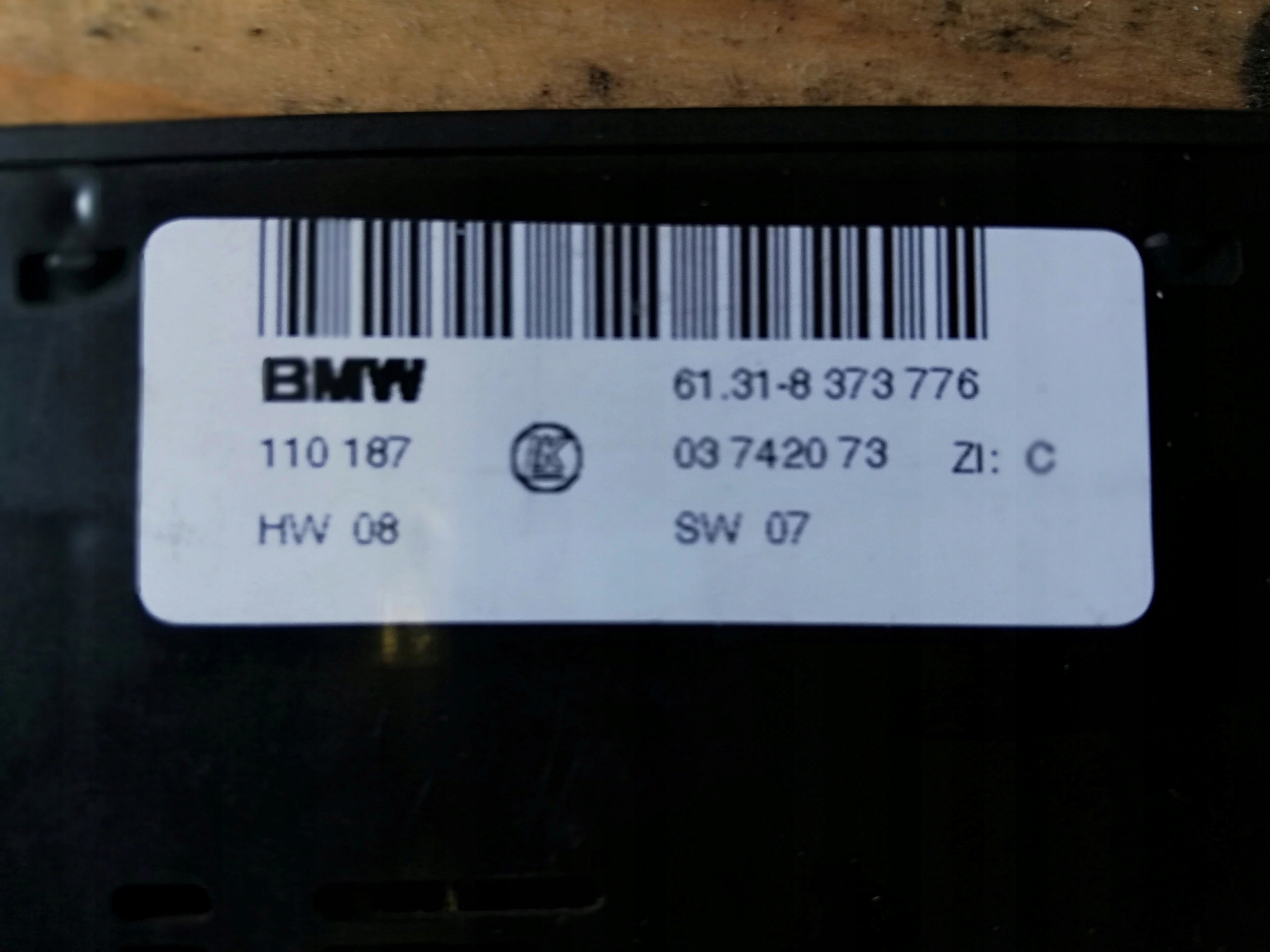 Bouton de chauffage Sièges BMW E39 03742073