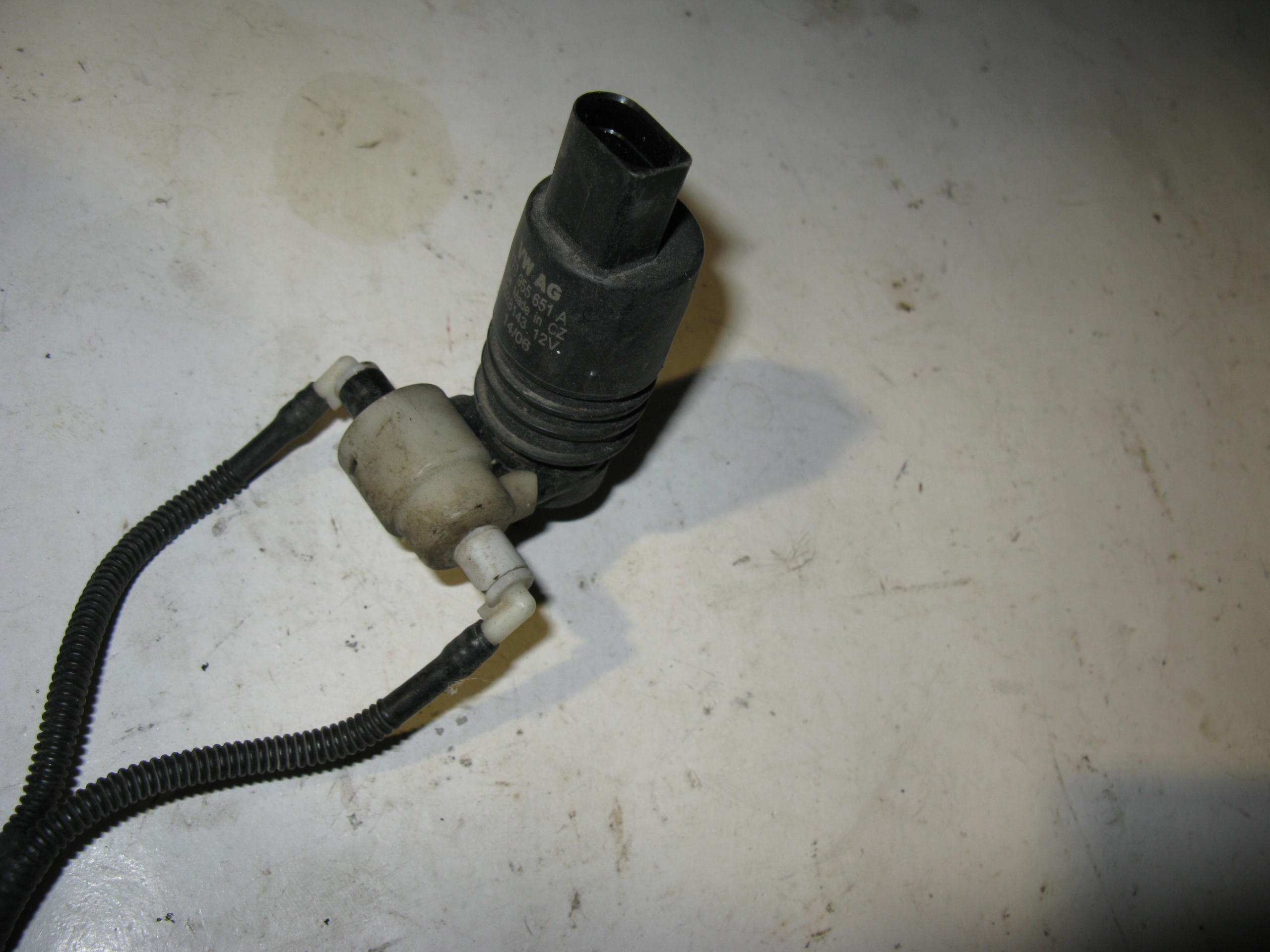 engine pump washers SEAT ALTEA 1T0 955 651 A