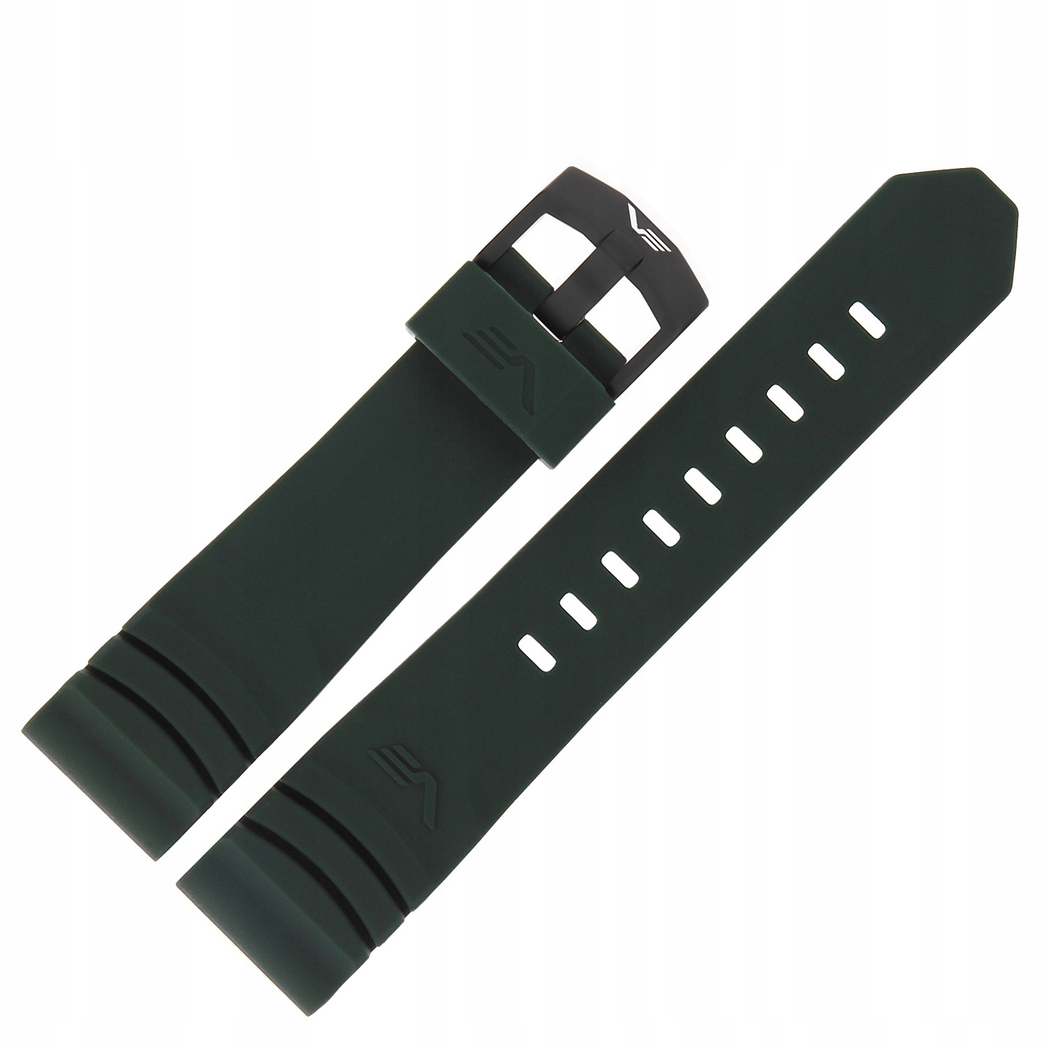 Pásek SSN-571 Silikon (F608) zelený s šedou barvou