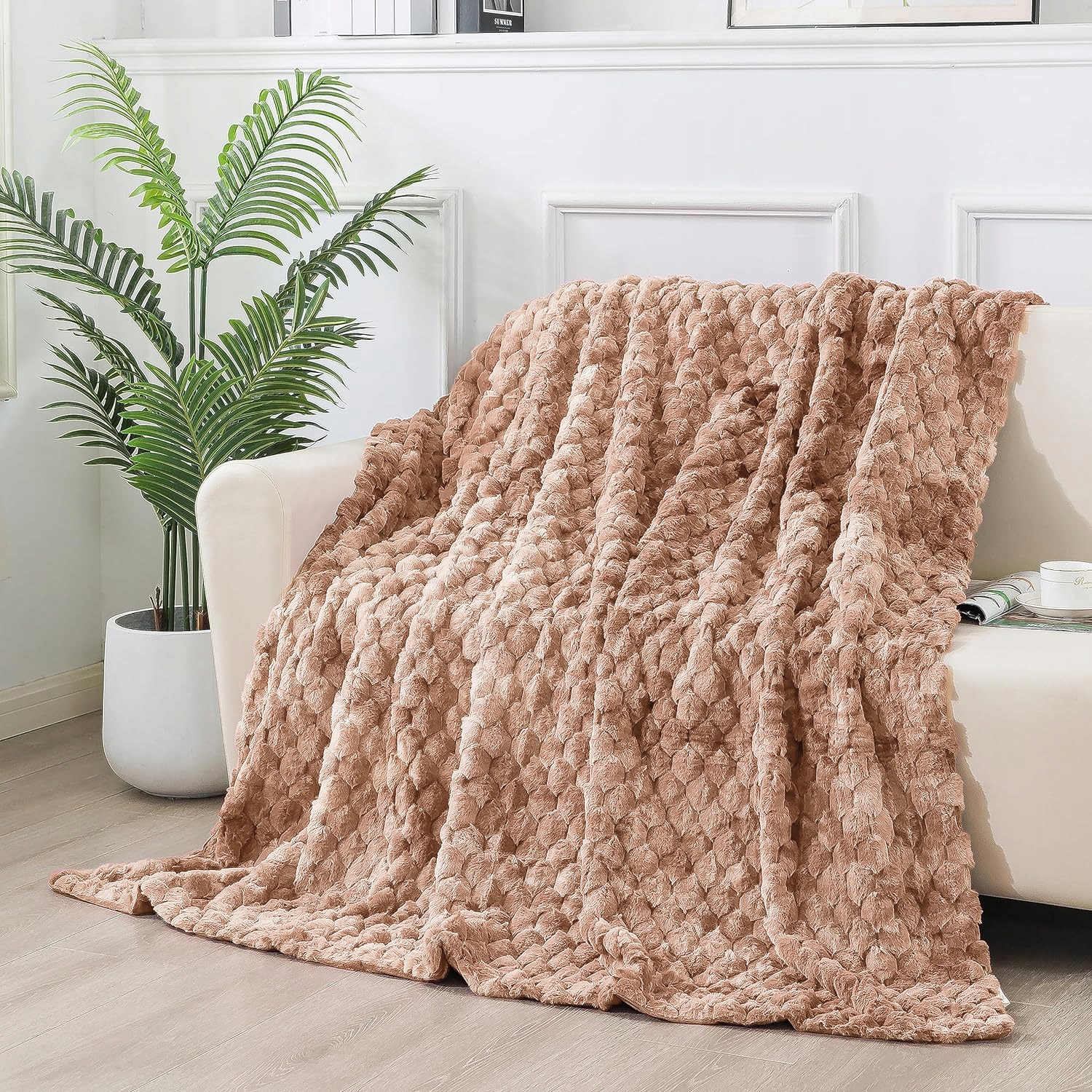 NARZUTA NA ŁÓŻKO NAKAPĘ NAROŻNIK 220x240 cm KOC NARZUTA PLED DUŻY MIĘKKI Szerokość produktu 240 cm