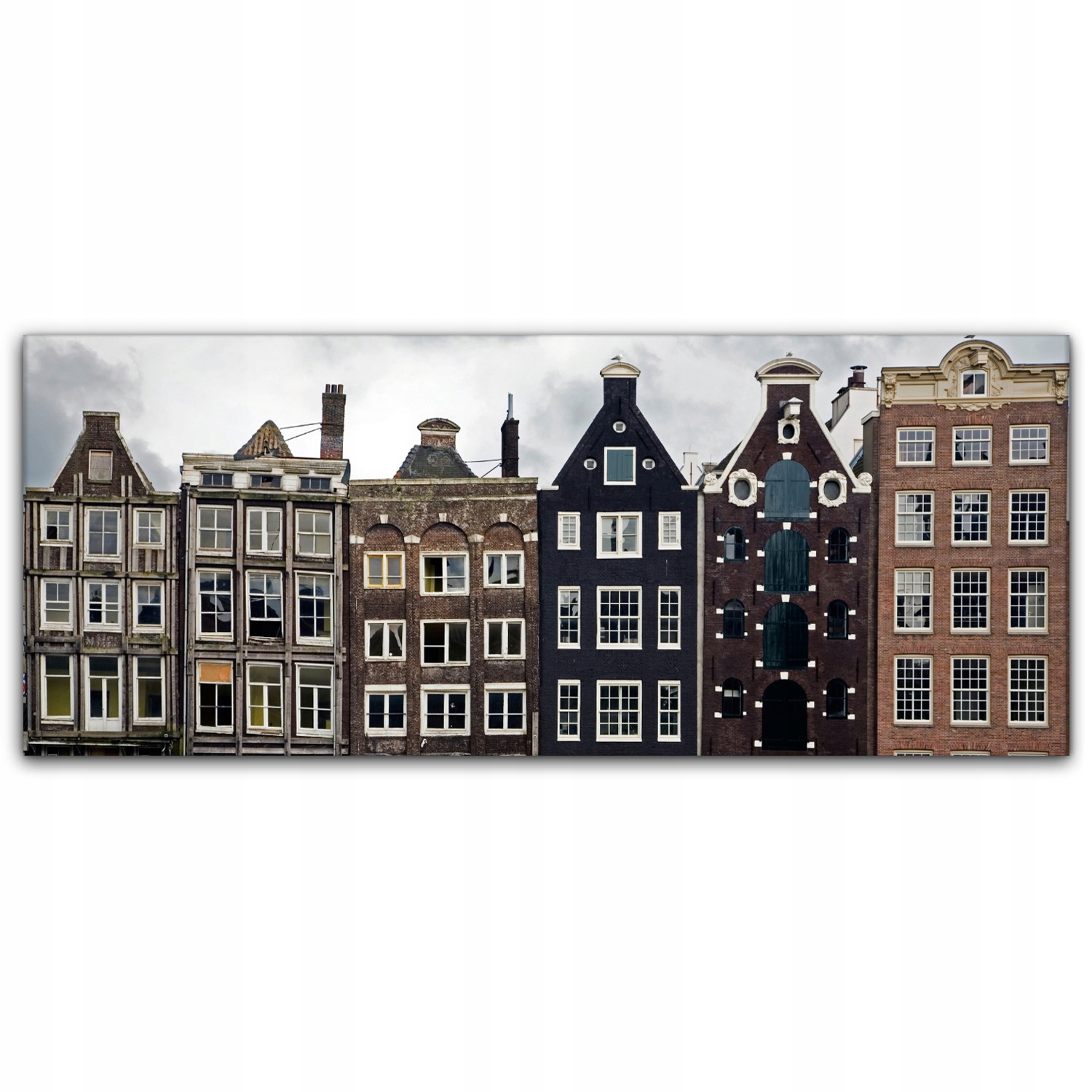 

Obraz na płótnie z foto 125x50 Amsterdam Budynki