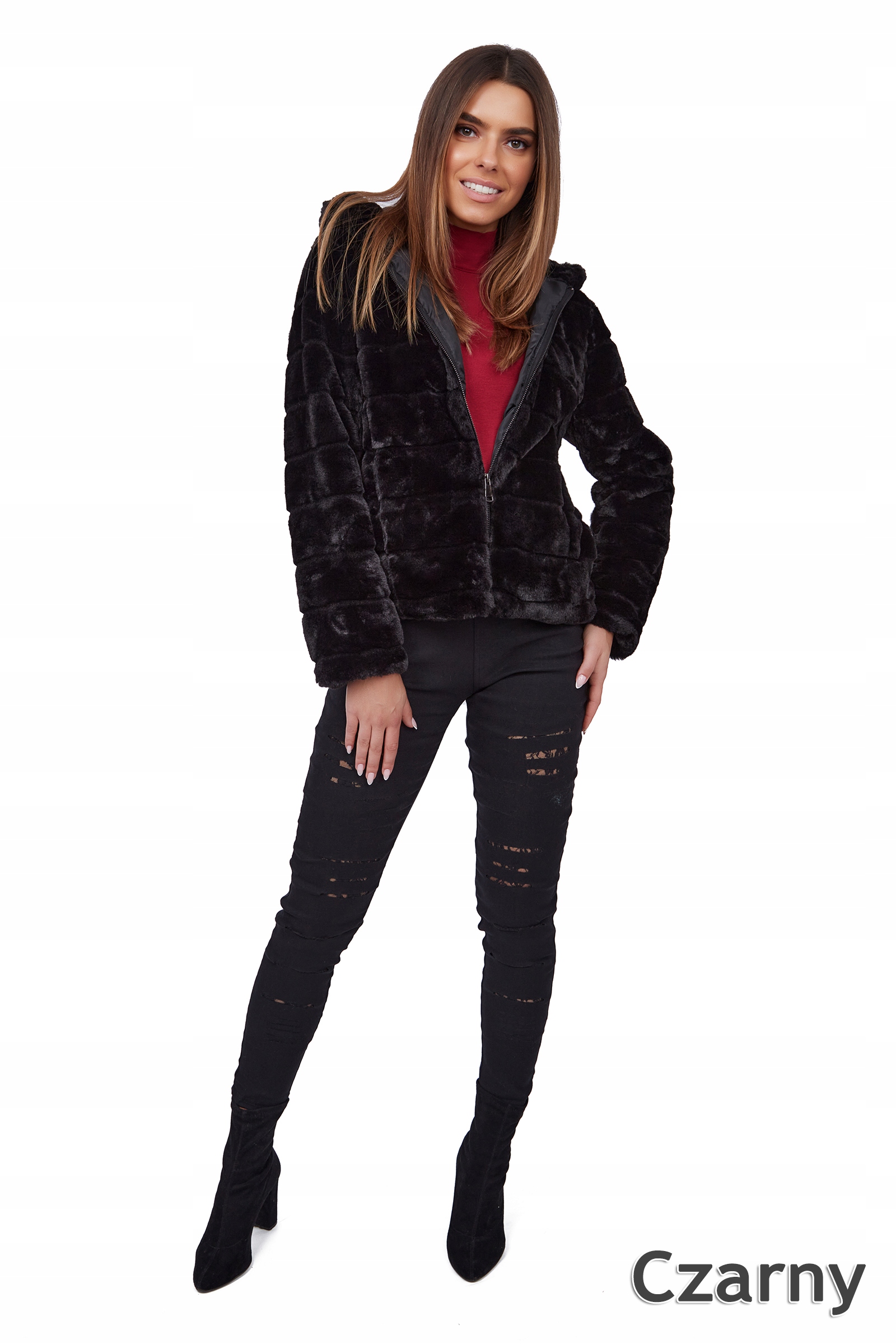 827__M/38_FUTERKO KURTKA FUTRZANA KRÓTKIE MILUTKIE Kolor beżowy