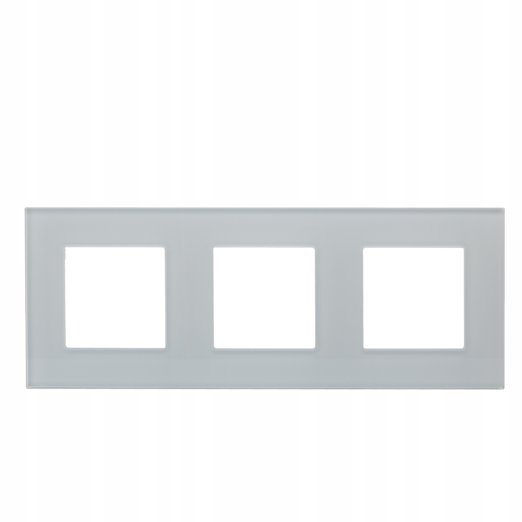 Ramka Trzykrotna Potrójna Biała Szklana do Modułów i Wkładów LUUNA EAN (GTIN) 5906765800440