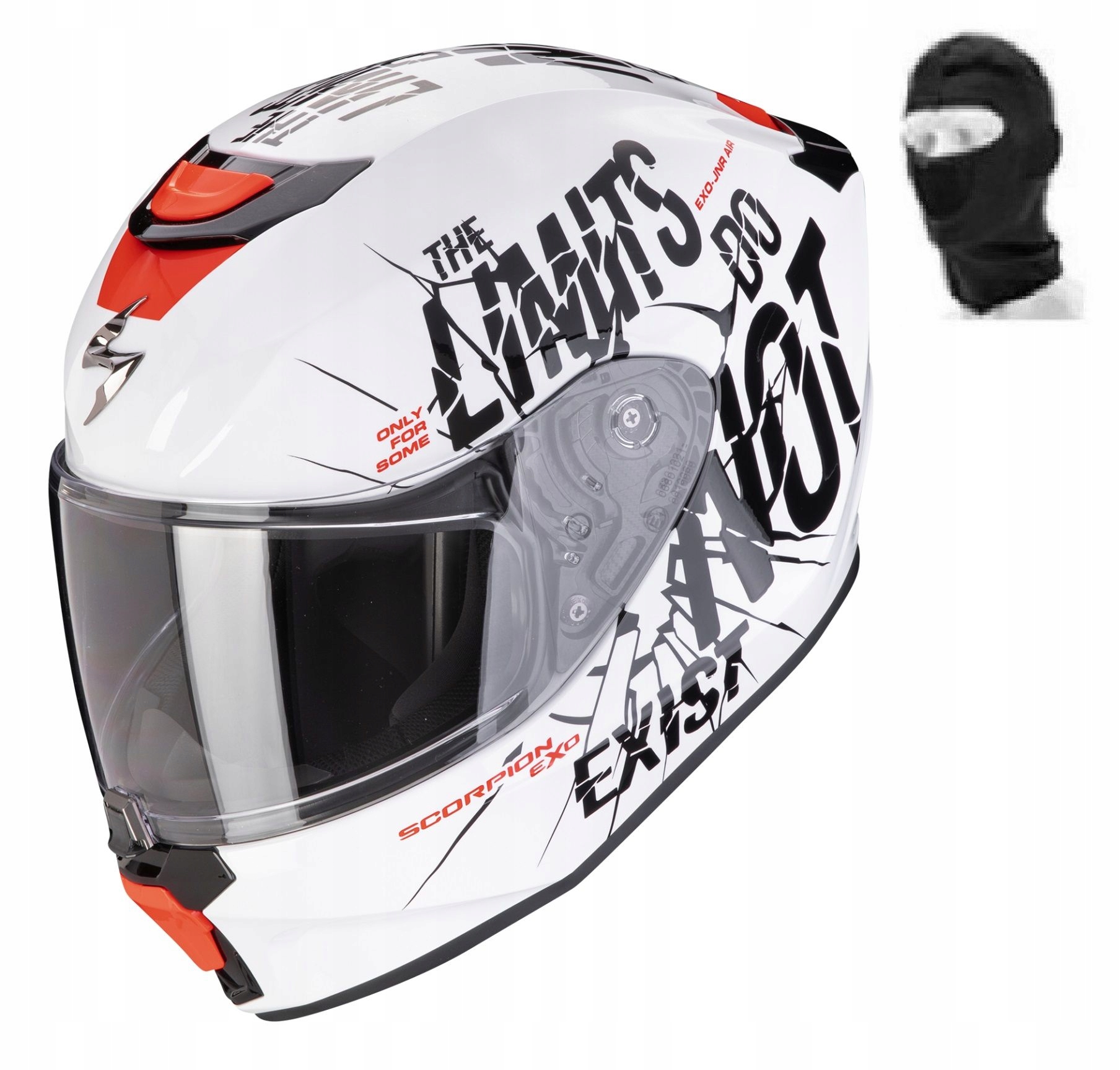SCORPION KASK EXO-JNR AIR BOUM WH-BK L